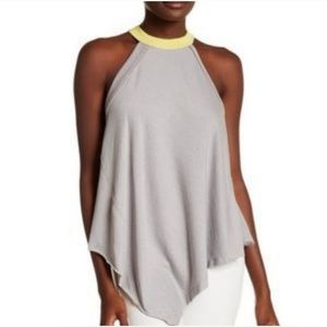 Free People Womens Twin Peaks Halter Top Shirt